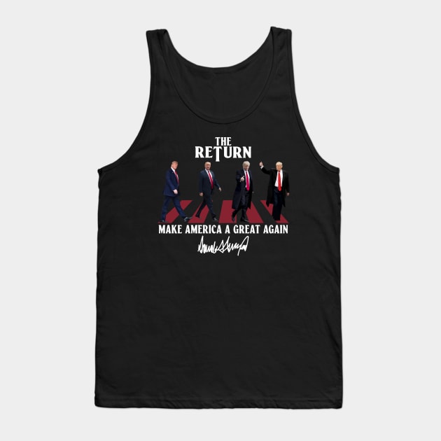 Donald Trump 2024 Take America Back Election - The Return Tank Top by Miller Family 